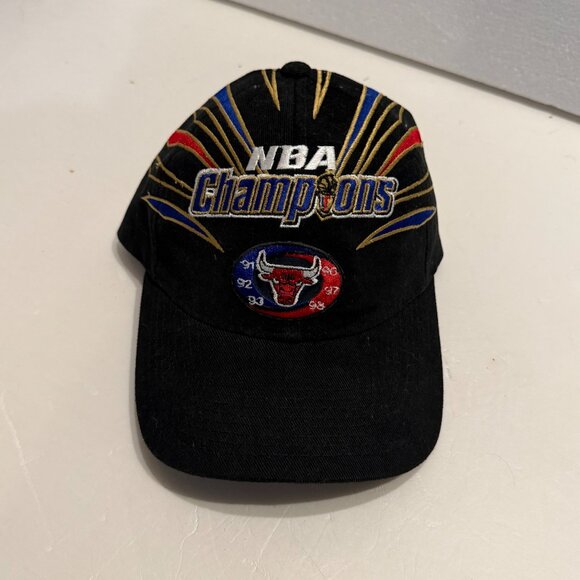 Vintage 1998 Chicago Bulls Championship Starter Locker Room Hat NBA Snapback 90s - Picture 1 of 10